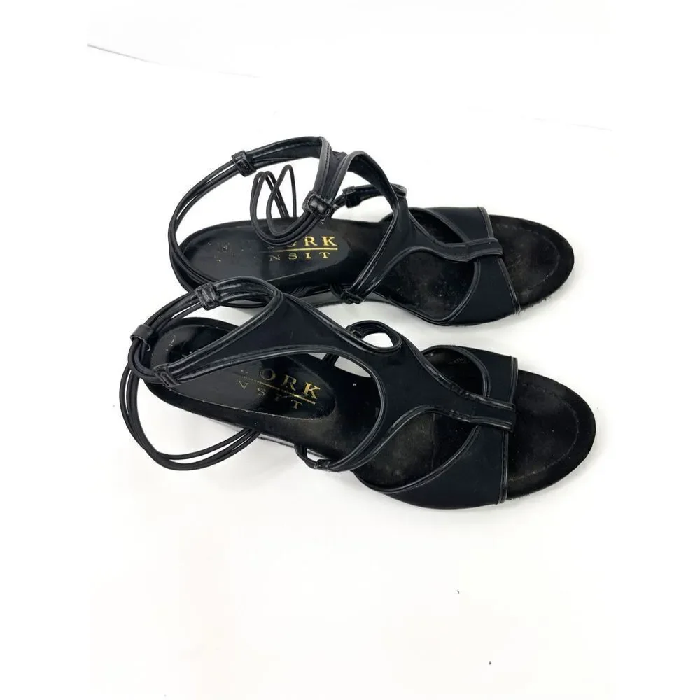 New York‎ Transit Brightest Up Wedge Sandal Size 6.5